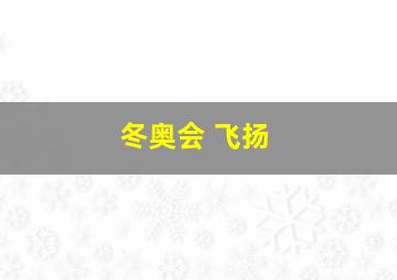 冬奥会 飞扬